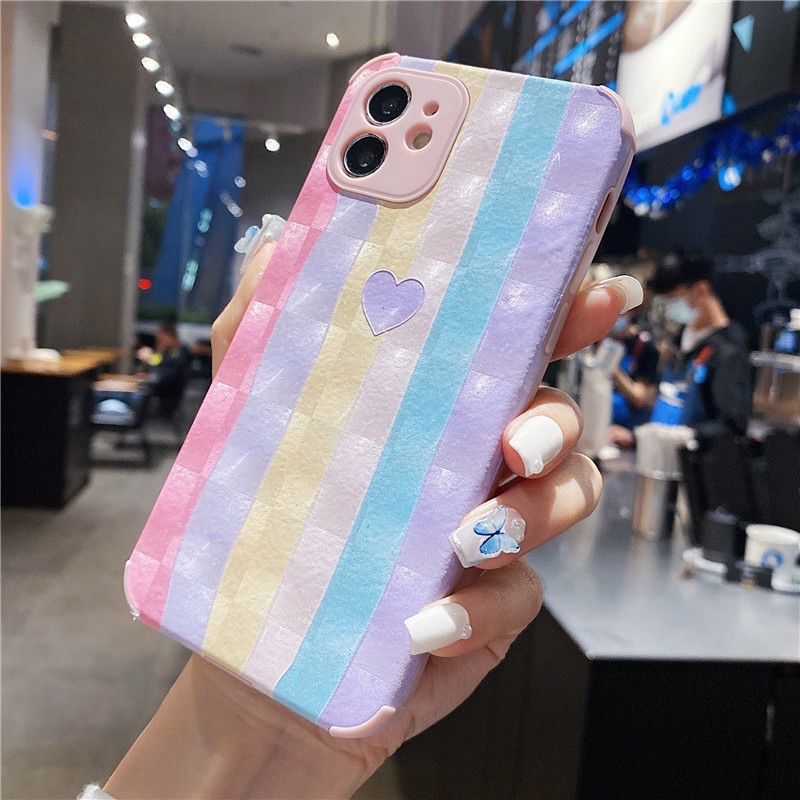 Ốp Điện Thoại Silicon Mềm Hình Gấu Màu Hồng IPhone 12 11 7 8Plus SE X XS XR XSMAX 11 11pro 11promax 12 12promax