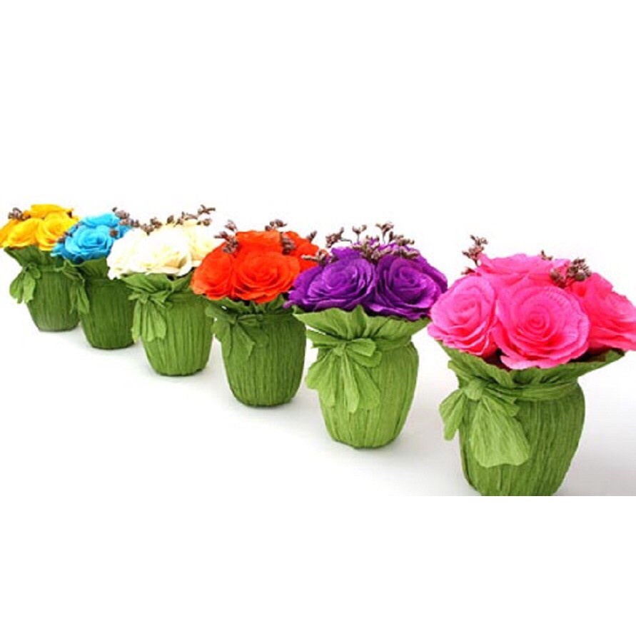 Giấy nhún,Giấy Gấp hoa 50x250cm