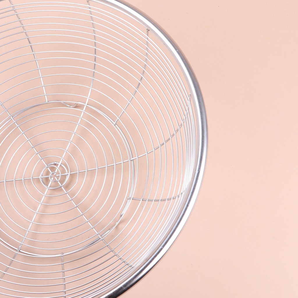 Rổ nan thưa inox dày loại lớn 27cm Bam House để ráo nước trái cây và đồ chiên cao cấp | BigBuy360 - bigbuy360.vn