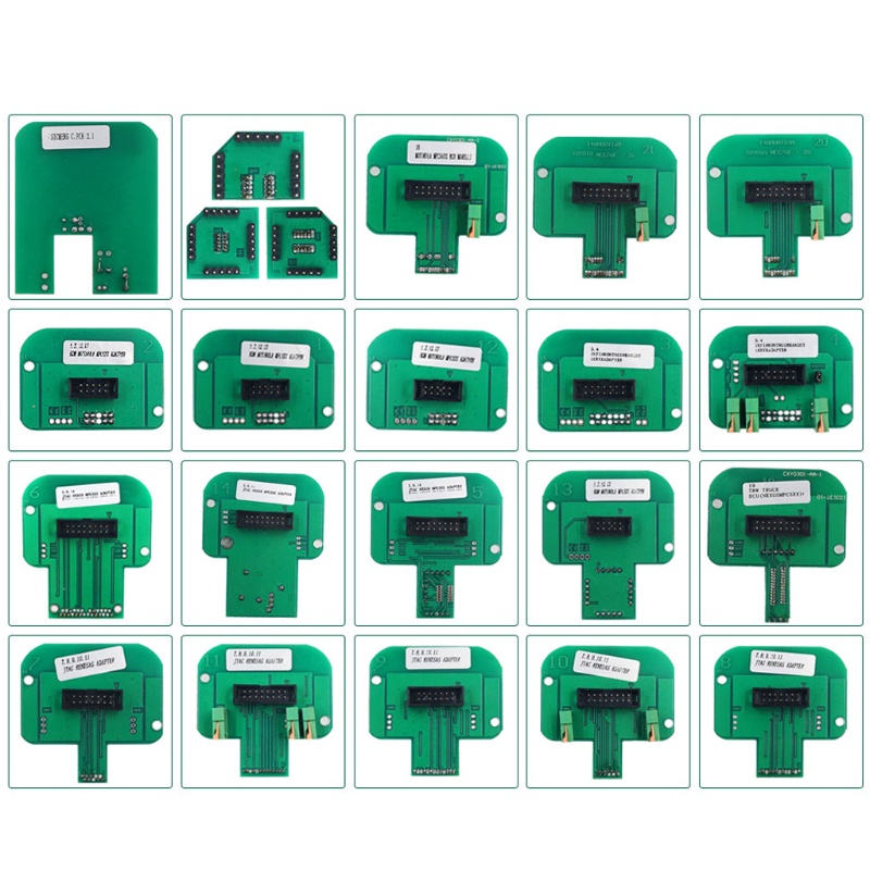 22 đầu dò BDM chuyên dụng dành cho KESS KTAG ECU