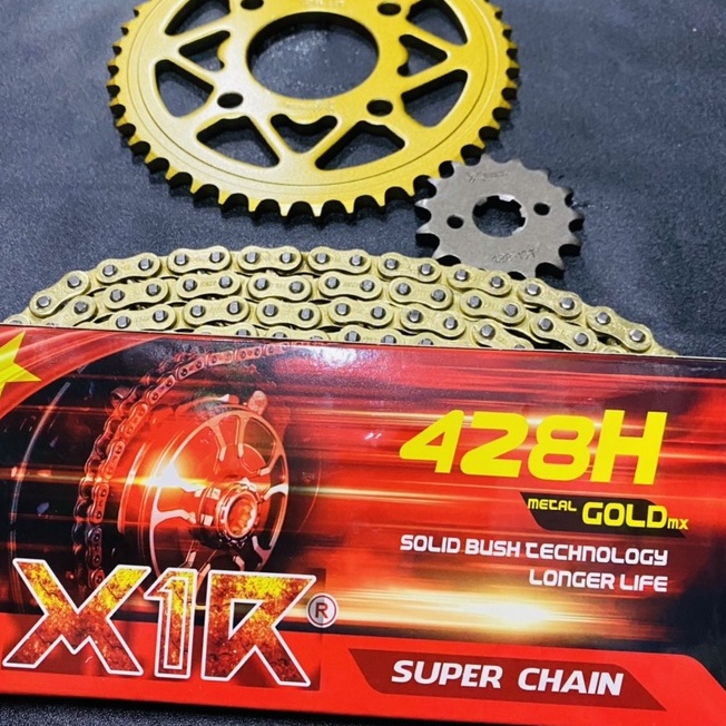 Nhông xích exciter, winner, winner x Chính hãng x1r, xích mới nhất - 14x44