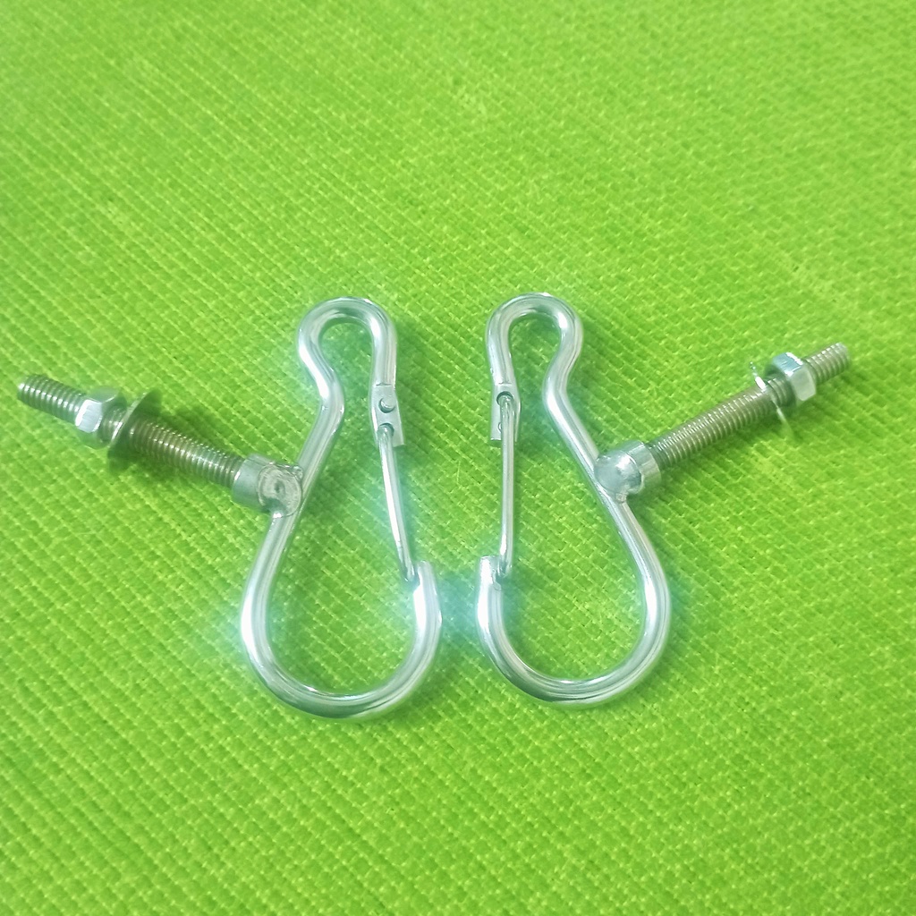 MÓC TREO ĐỒ XE MÁY INOX CÓ KHOÁ