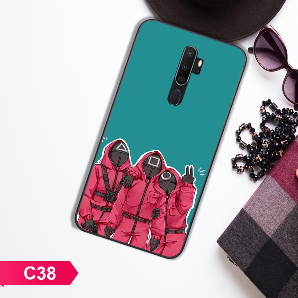 [SALE OFF]ỐP LƯNG OPPO A5 2020-OPPO A9 2020 IN HÌNH SQUID GAME CỰC HOT HÀN QUỐC