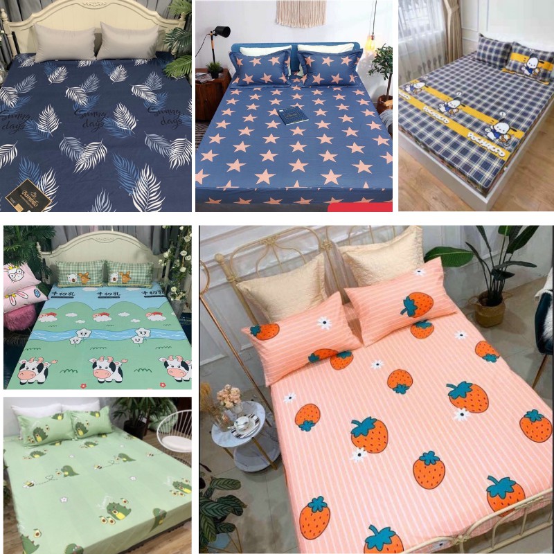 Ga chống thấm cotton Ga chống thấm cho bé chống thấm nước,chống thấm đệm, bảo vệ đệm thoáng mát dùng trực tiếp