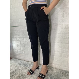 Quần bagyy cúc lệch siêu tôn dáng