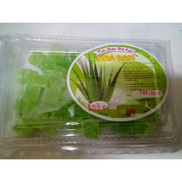 Kẹo dẻo nha đam sữa