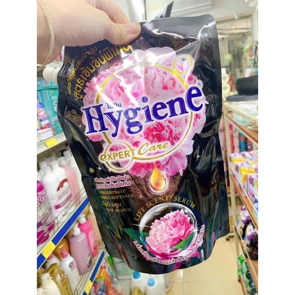 Nước Xả Làm mềm vải hương nước hoa Hygieny đậm đặc 1150ml -Hàng nhập khẩu Thái Lan. màu đen 298906