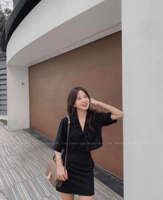 🖤 SET VEST LỬNG KÈM CHÂN VÁY SIÊU XINH - FULL 3 Màu [ Loại 1 ]