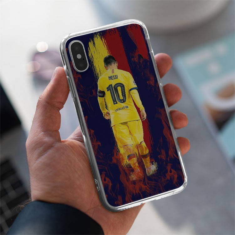 Ốp lưng đội trưởng Barca Messi cho Iphone 5 6 7 8 Plus 11 12 Pro Max X Xr BAR20210091