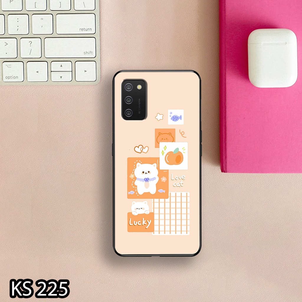 Ốp lưng Samsung  A01/A02/A02S/A03/A03S in hình thỏ con siêu đáng yêu_KINGSTORE.HN_Ốp SS