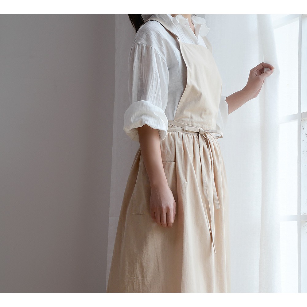 TẠP DỀ HỌA SĨ - TẠP DỀ VẢI PHÒNG CÁCH VINTAGE | BigBuy360 - bigbuy360.vn