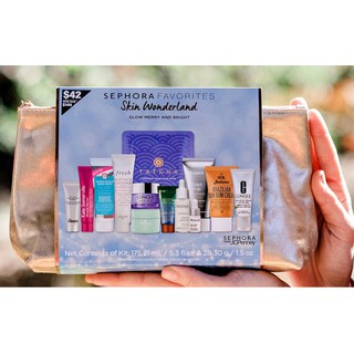 Tách set dưỡng da Sephora Favorites Skin Wonderland Glow Merry and Bright JC Penny