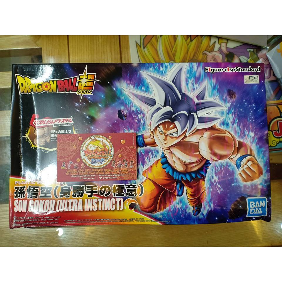 Mô Hình Goku Ultra Instinct (Ui) - Figure Standard Rise - Bandai | Shopee  Việt Nam