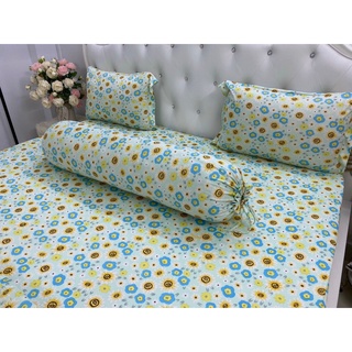 Bộ Drap Thun Hàn Quốc Mát Lạnh in box chọn màu