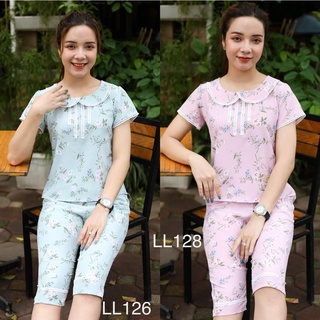 Bộ đồ mặc nhà đồ bộ nữ tay ngăn quần lửng mùa hè siêu mát lửng lụa chất lượng hàng đầu siêu xinh