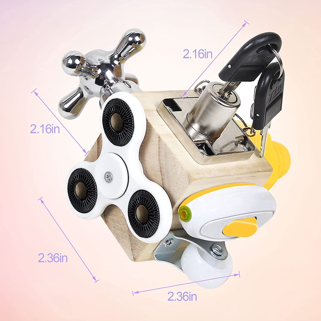 Bộ Đồ Chơi Xếp Hình 6 Trong 1 Bằng Gỗ Vui Nhộn Cho Bé