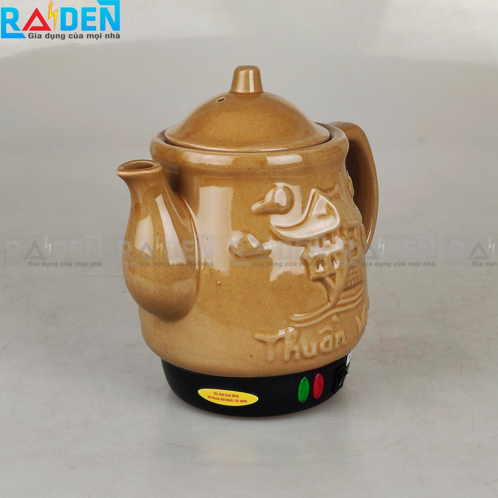 [Chính hãng] Siêu thuoc 3.5L Trường An TA39 thân bằng gốm sứ dày, có còi báo âm thanh khi sắc xong - Màu ngẫu nhiên