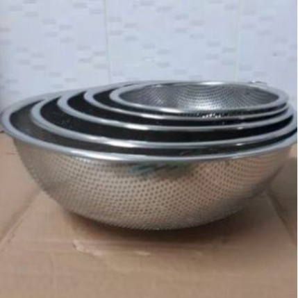 [ BAO GIÁ TOÀN QUỐC ] RỔ INOX CÓ QUAI TREO KÈM ĐẾ 3 CHÂN SIÊU HÓT BAO GIÁ SHOPEE NHIỀU SIZE