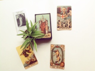 Bài handmade Tarot Smith Waite Borderless 7*12cm