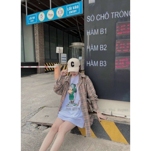 Sét bộ Sơ mi BB kèm phông cá tính