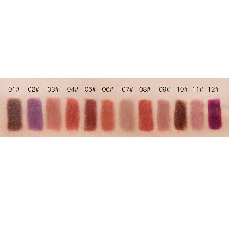 [Hàng mới về] Bút chì kẻ viền môi hiệu ứng lì gồm 12 màu hiệu NICE FACE | BigBuy360 - bigbuy360.vn