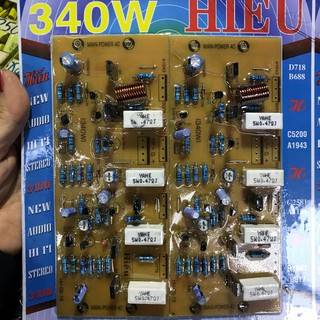 HOT-Mạch công suất 340w 8 sò