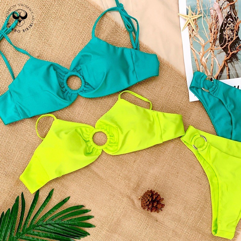BIKINI MÙA HÈ TAM GIÁC KHOEN CỘT SAU (BAMBO BIKINI) | BigBuy360 - bigbuy360.vn