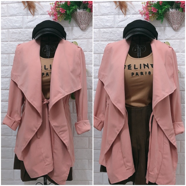 Áo khoác măng tô Korea high fashion
