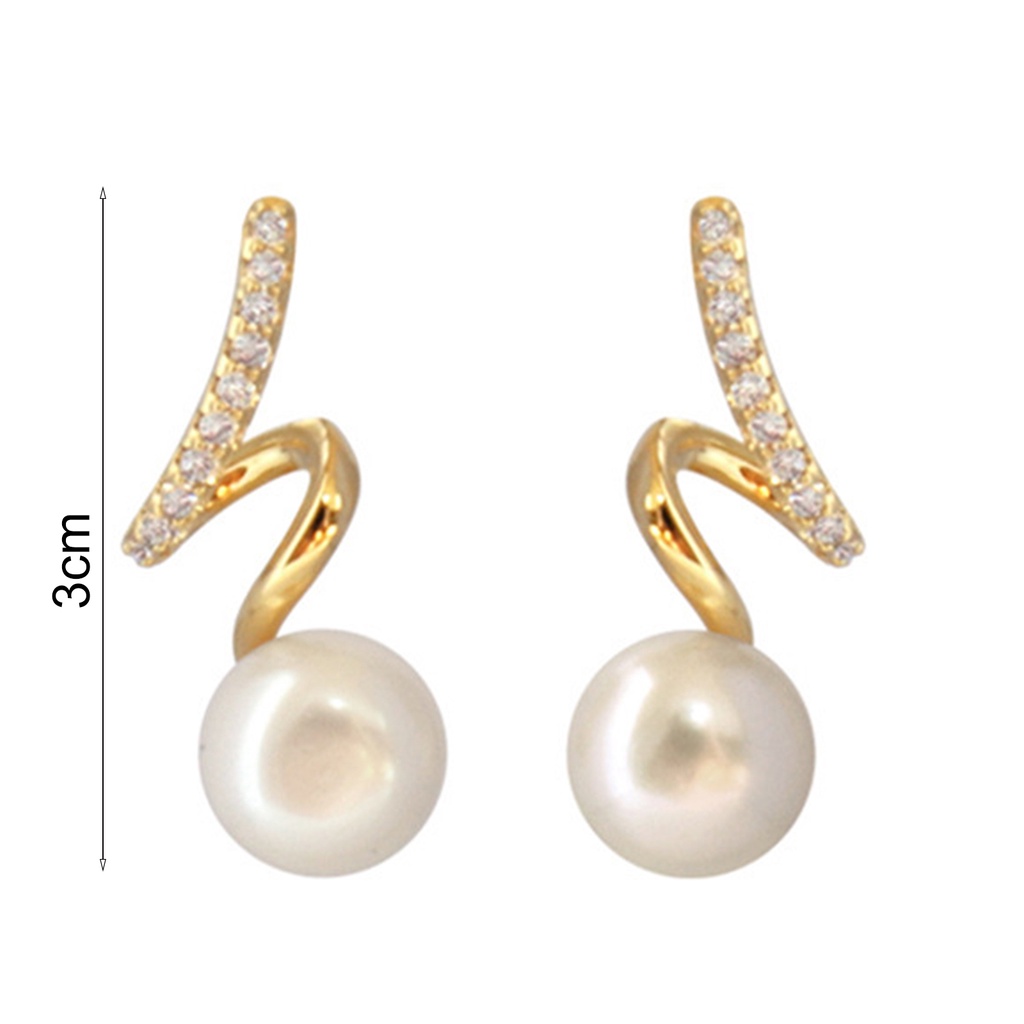 Đôi Bông Tai Đính Đá Thời Trang Cho Nữ