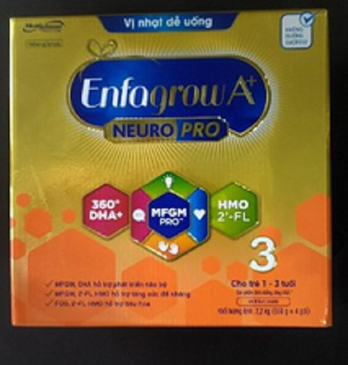 Sữa bột Enfagrow A+ Neuropro 3 - FL HMO Vị Nhạt Dễ Uống Enfa – 2.2kg