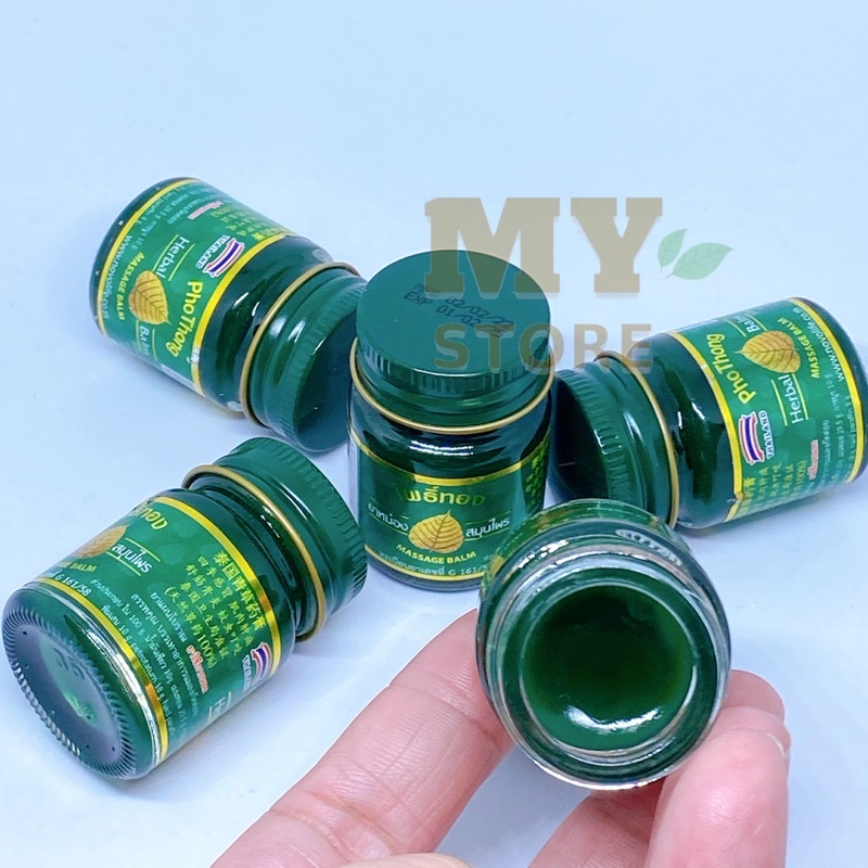 (Chính Hãng) Dầu Cù Là Bồ Đề Poothong Massage Balm Thái Lan 15g