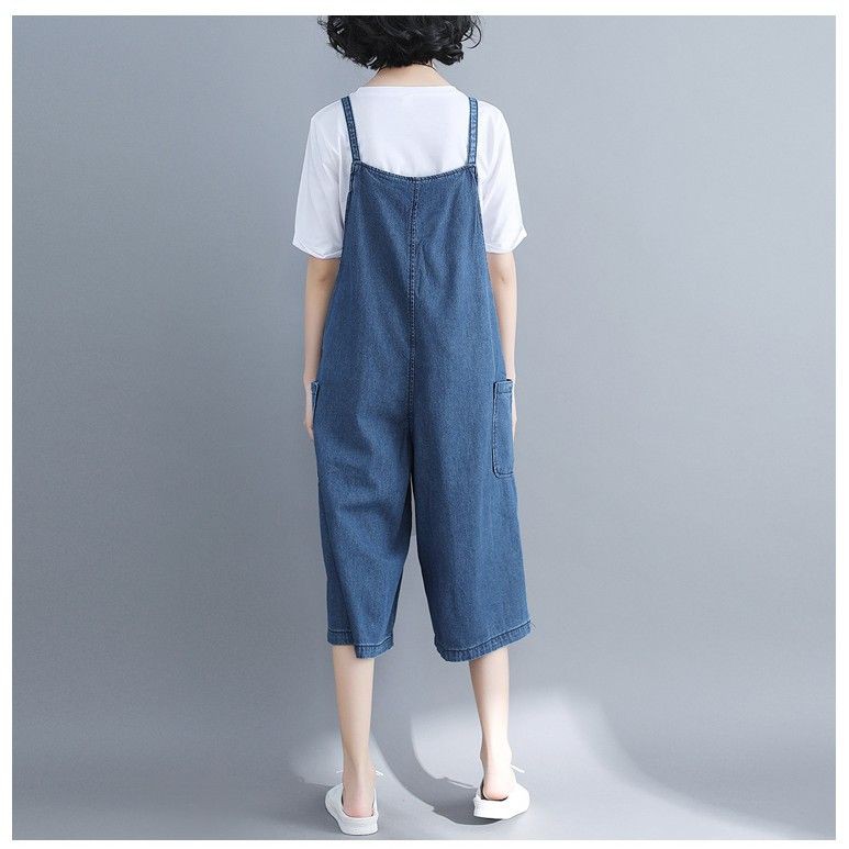 [ORDER] Yếm denim bigsize (fit đến 80kg) - Có ảnh thật | BigBuy360 - bigbuy360.vn