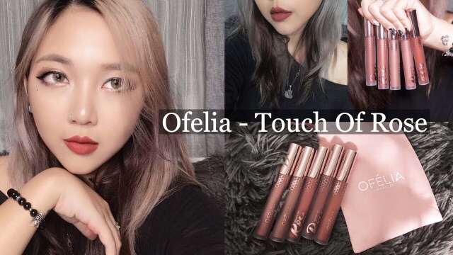 Son Kem Lì Ofélia Touch Of Rose Liquid Matte Lipstick