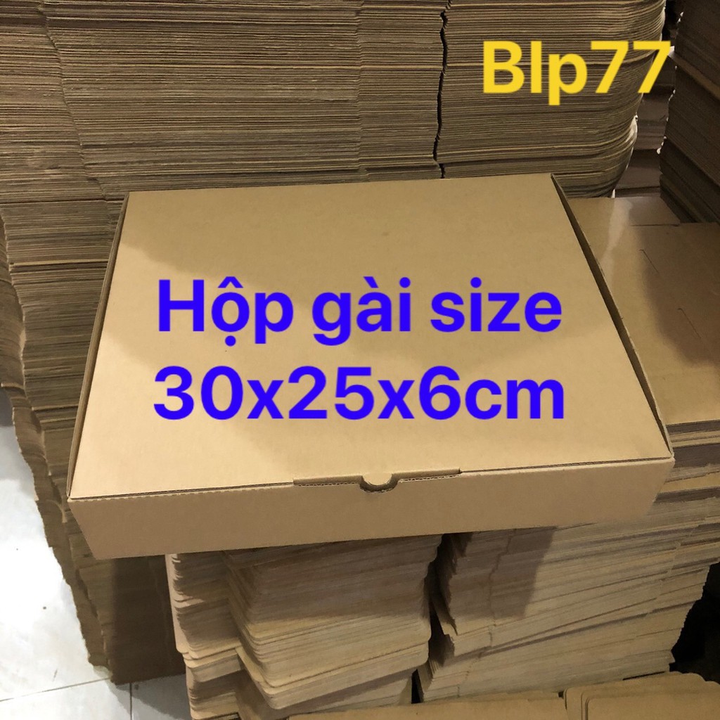  hộp carton đựng quần áo size 30x25x6cm