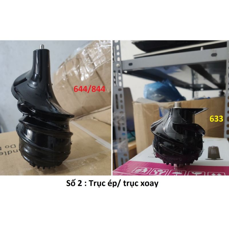 Bộ Phụ kiện Máy Ép Hoa Quả Chậm Korihome JEK 633/644/688