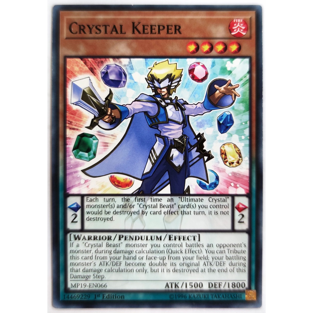 [Thẻ Yugioh] Crystal Keeper |EN| Common (GX)