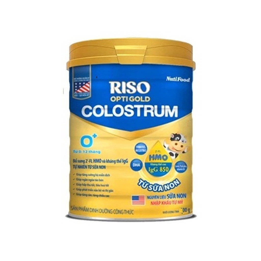 Sữa Riso Colostrum 0+ HMO IgG 400G (trẻ từ 0-12 tháng)