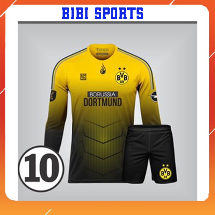 Áo bóng đá banh in tên tay dài bộ quần áo đá bóng nam CLB Docmunt BIBI SPORT đồ thể thao nữ nam mẫu mới nhất 2021-2022