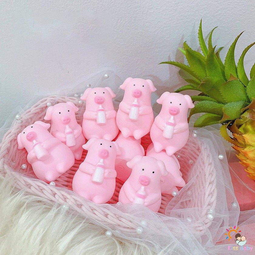 Búp bê chú heo hồng bóp giảm áp lực đáng yêu
