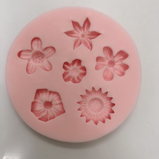 Khuôn rau câu silicon hình hoa nhí