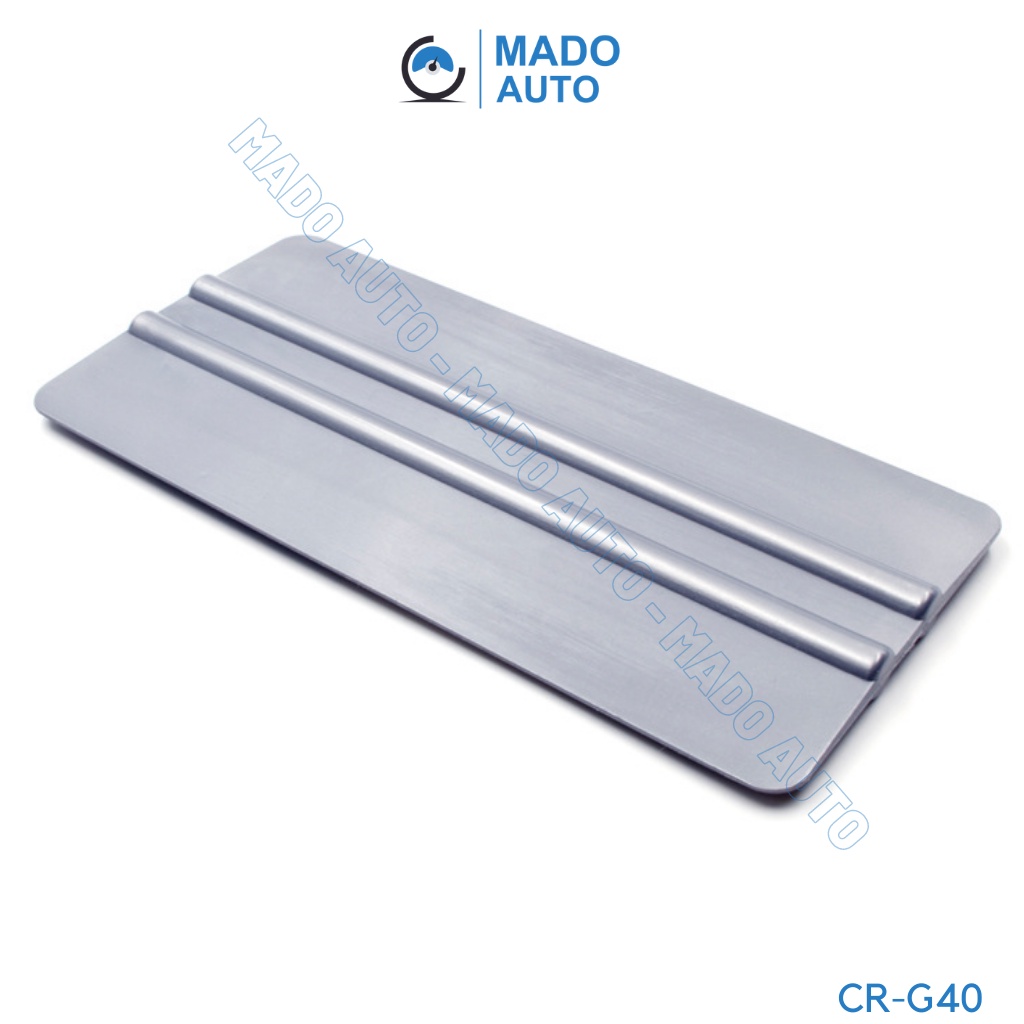 Gạt nhựa dán Film cách nhiệt cứng màu ghi xám cao cấp MADO AUTO CR-G40