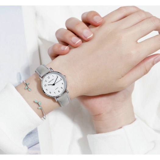 ĐỒNG HỒ NỮ DÂY DA MSTIANQ D298 MẶT SỐ THỜI TRANG | BigBuy360 - bigbuy360.vn