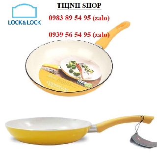 chảo chống dính lock&lock - chảo sứ lock&lock