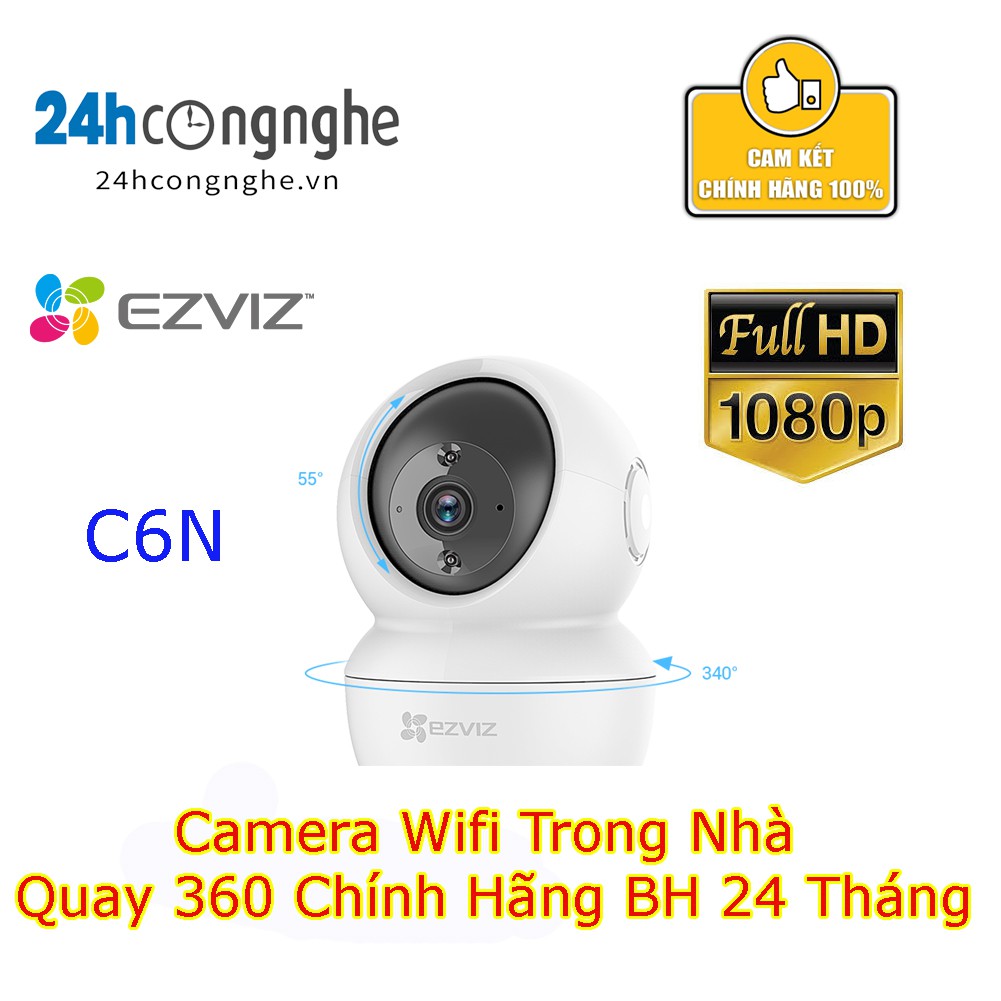 Camera IP Wifi Xoay Thông Minh EZVIZ CS-C6N (1080P) -Hỗ Trợ Cổng Mạng- Nhà Phân Phối Chính Hãng | BigBuy360 - bigbuy360.vn