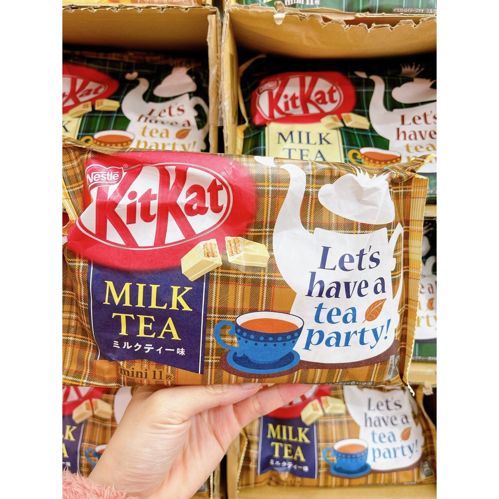 Bánh KITKAT MILK TEA Nhật Bản