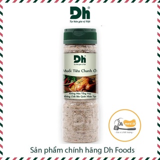 Muối tiêu chanh ớt Tây Ninh 120gr - Dh Foods Natural (Chất lượng - nguyên liệu tự nhiên)