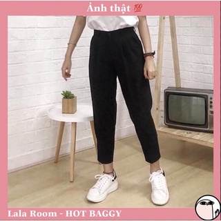 Baggy vải cạp khoá cài cúc size to