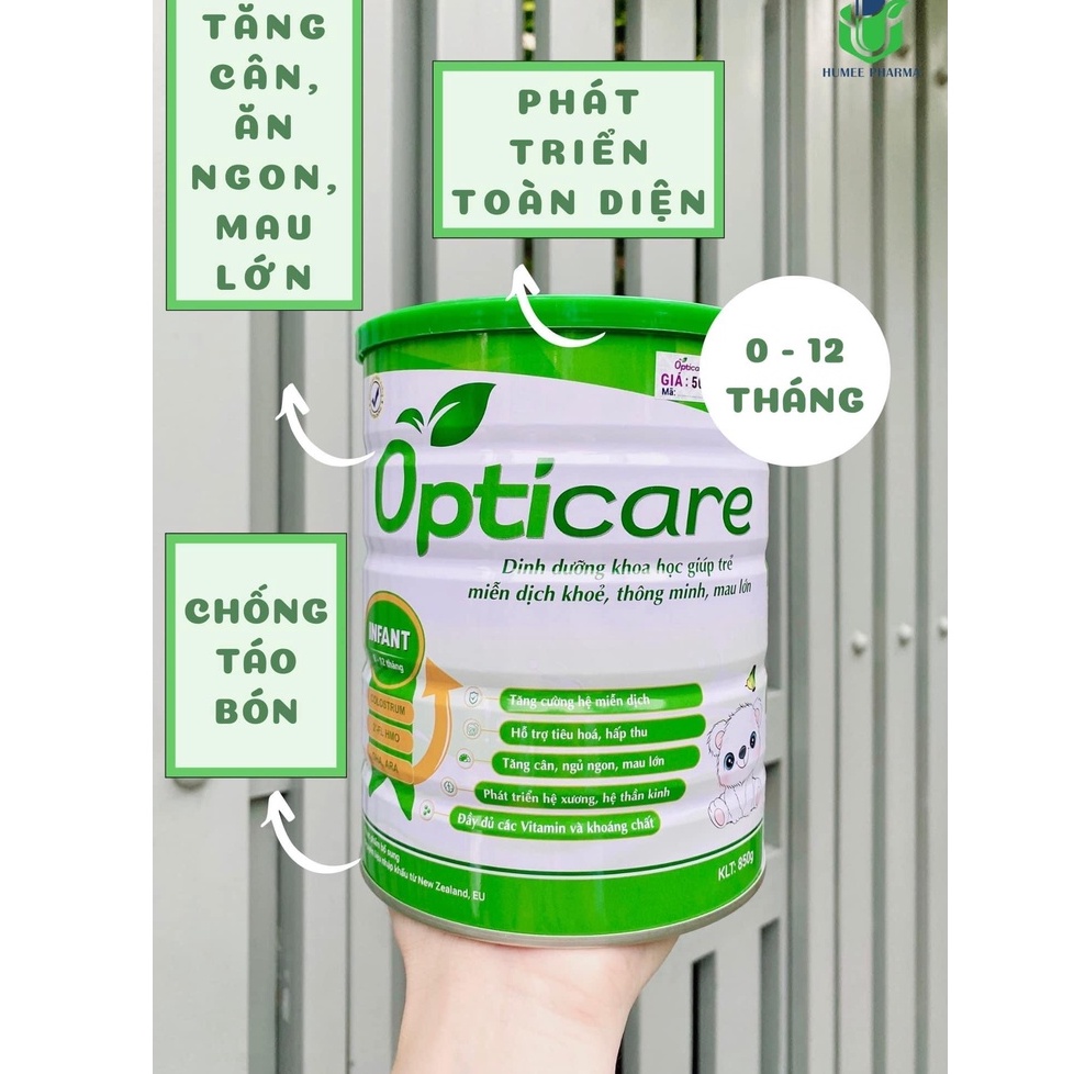 Sữa Opticare chuyên tăng cân cho bé