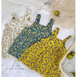 Váy bé gái cúc họa mi lily1088
