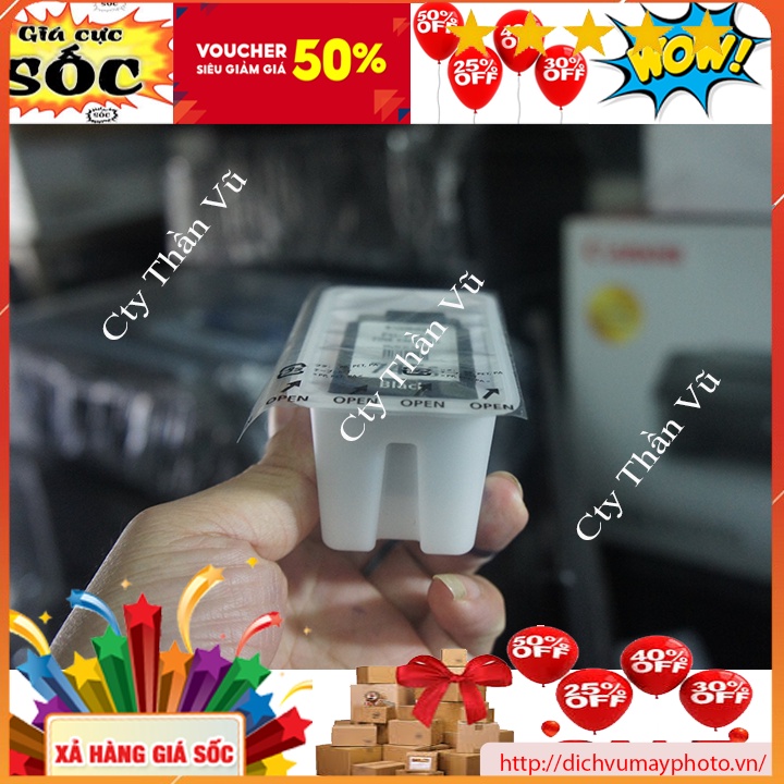 Thỏi mực đầu in mã 745 746 máy màu Canon MG 2570s TS 207 TS 475 hàng mới bền chất lượng MVP Thăng Long